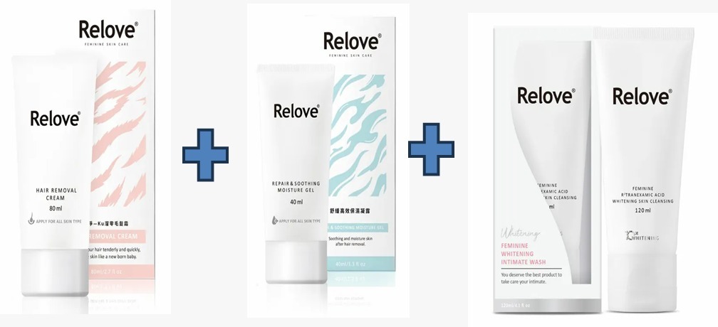 (6440) 脫毛保濕護理+私密清潔組合(D3)