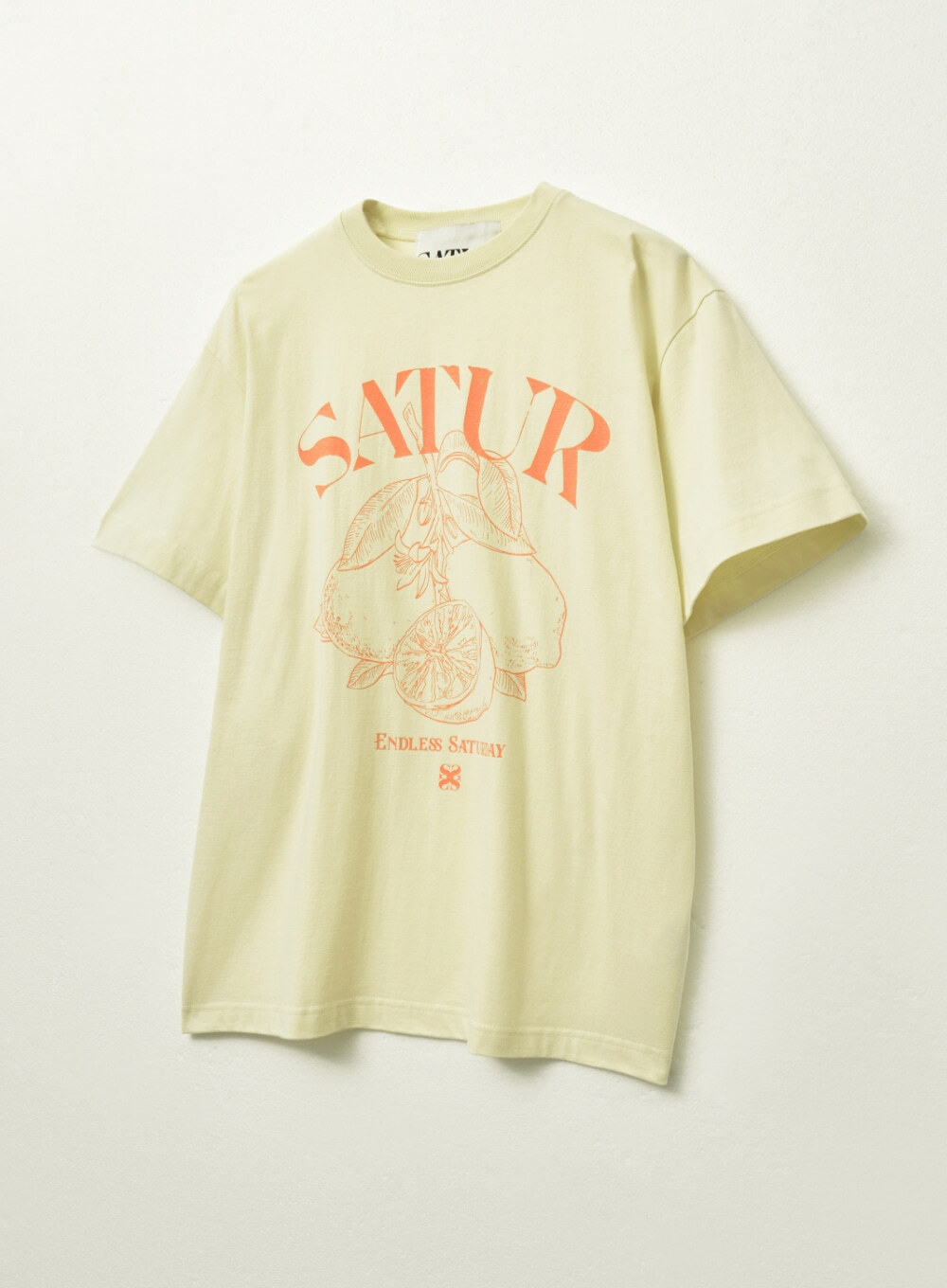 Satur｜必買25折扣款🌟極少庫存🌟Capri Citron Drawing Summer Graphic T-Shirt [2 colors]