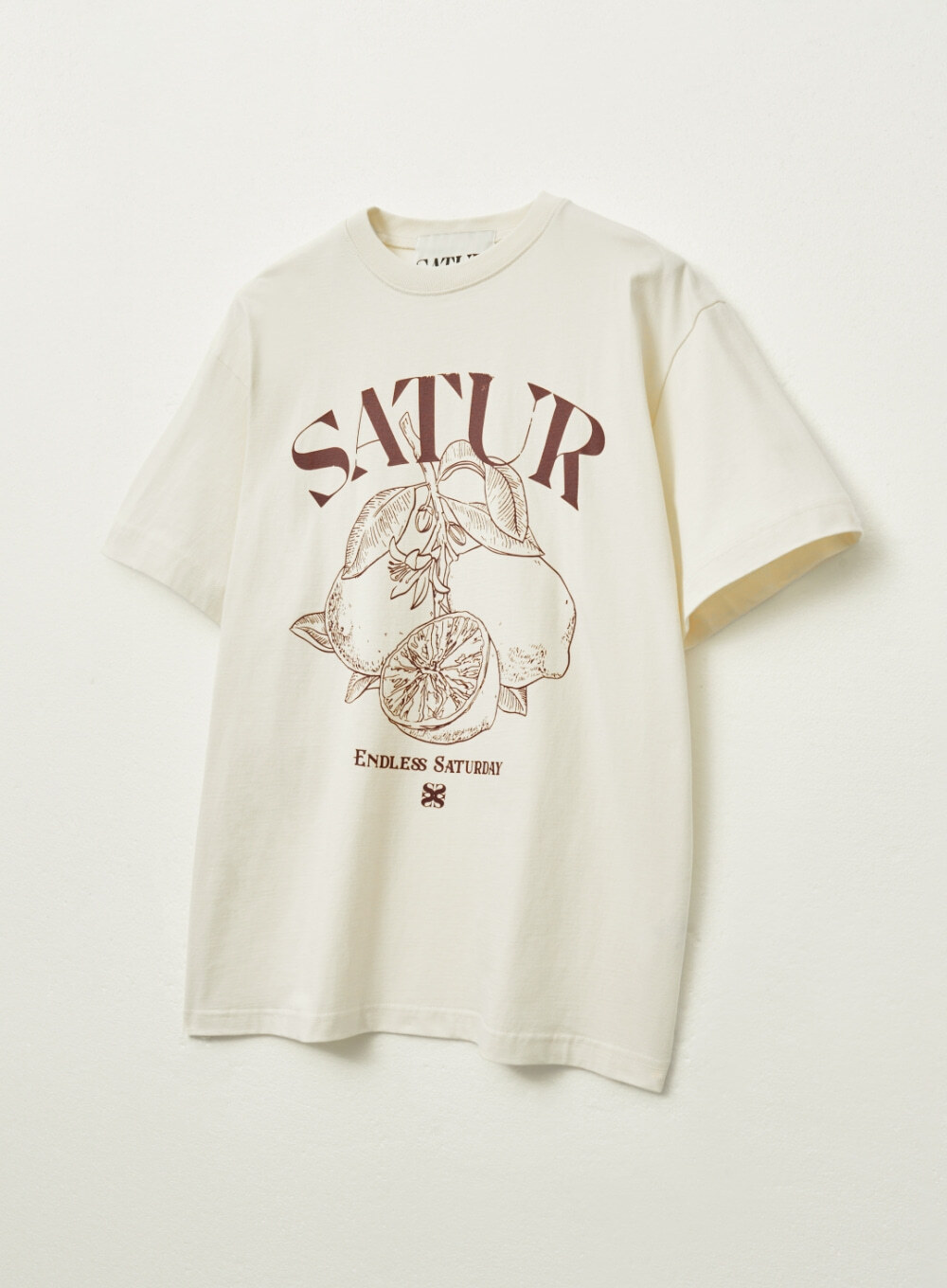 Satur｜必買25折扣款🌟極少庫存🌟Capri Citron Drawing Summer Graphic T-Shirt [2 colors]