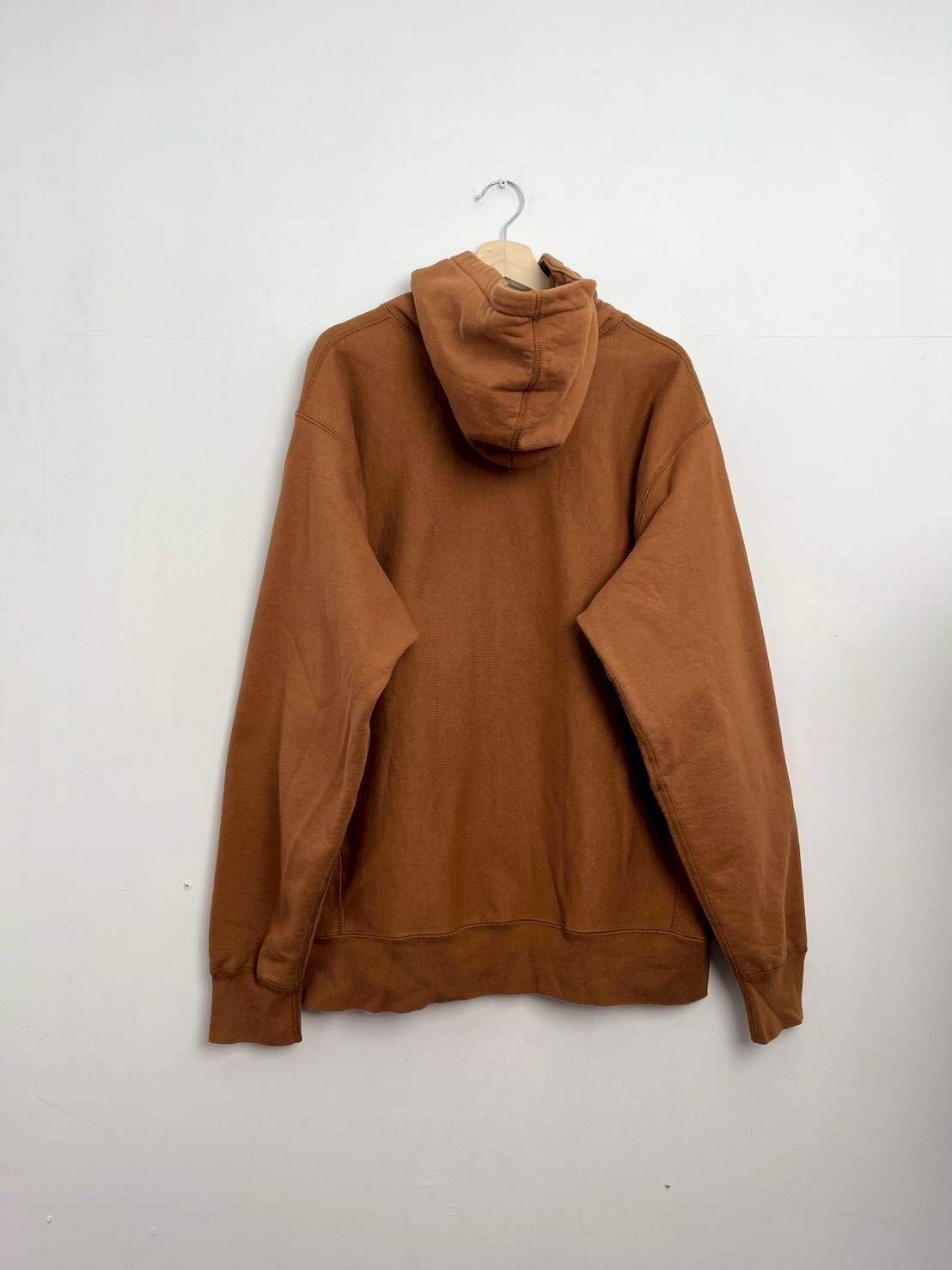 Supreme Arabic Logo Hooded Sweatshirt BROWN SIZE XL