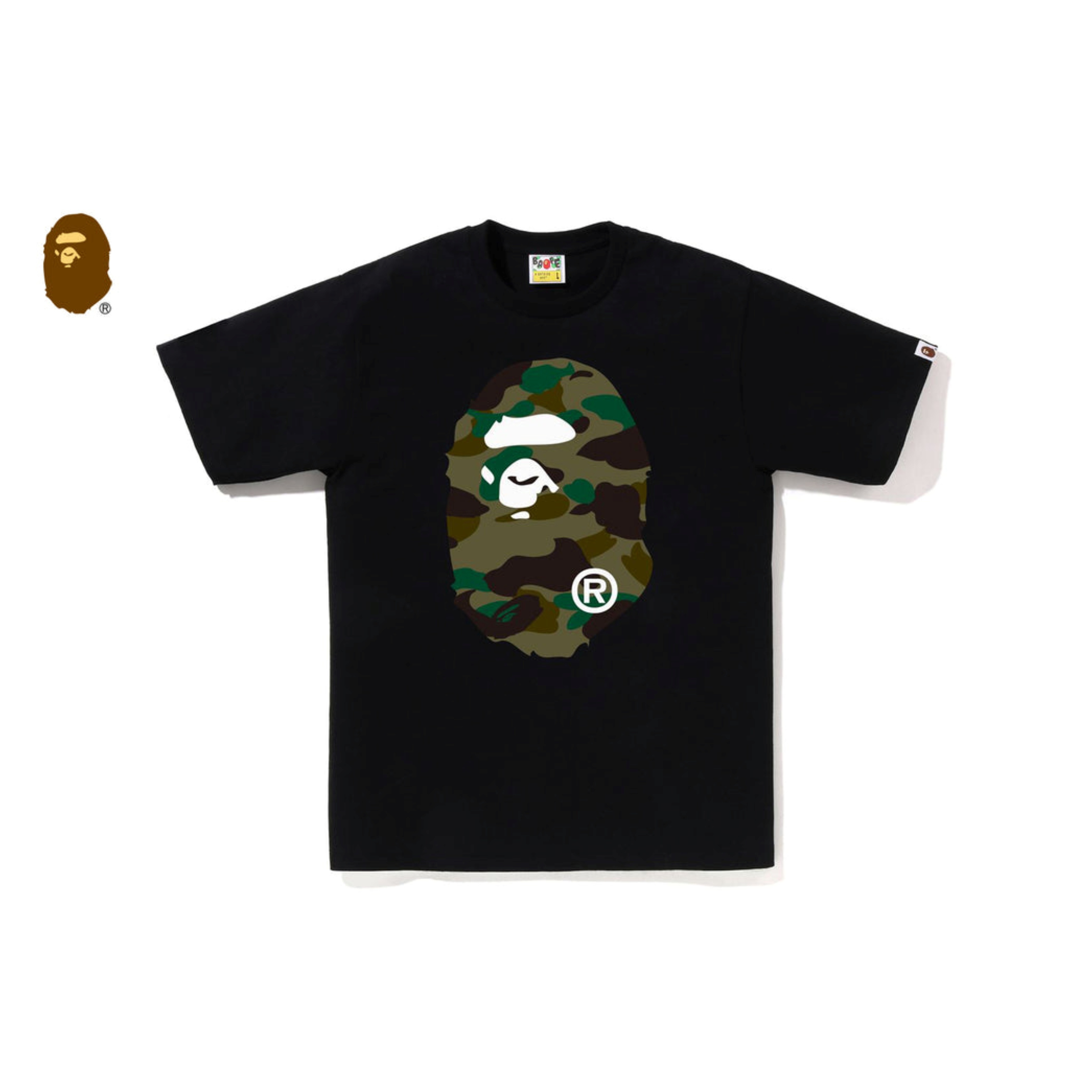 2026SS A BATHING APE BAPE 1ST CAMO BIG APE HEAD TEE 迷彩 正反 大頭 短袖 短T 現貨 1M30110015