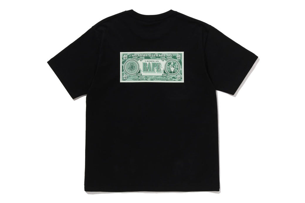 2026SS A BATHING APE BAPE BANKNOTE TEE 美金 鈔票 短袖 短T 現貨 1M30110306