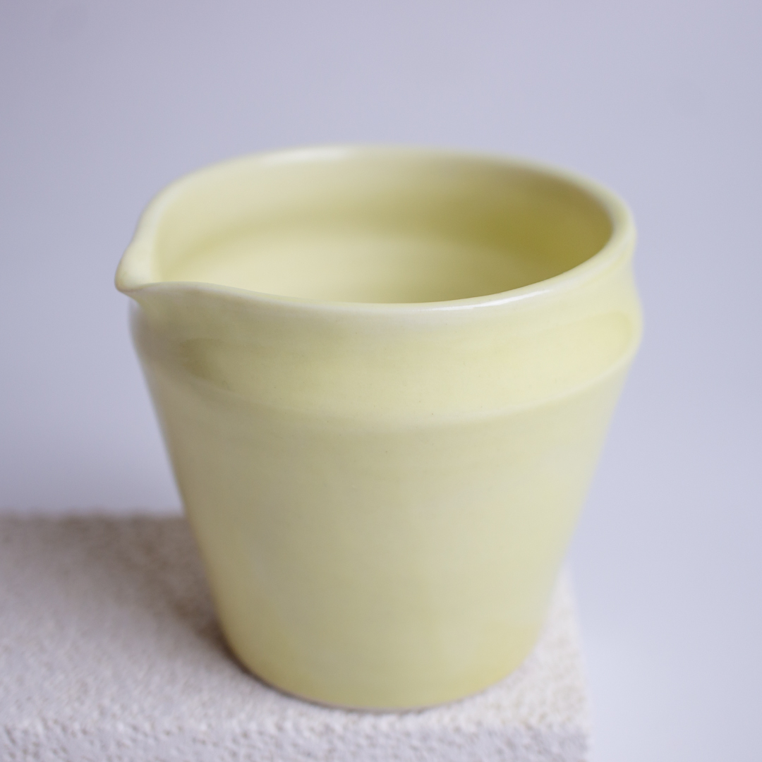 Butter Yellow Pitcher
