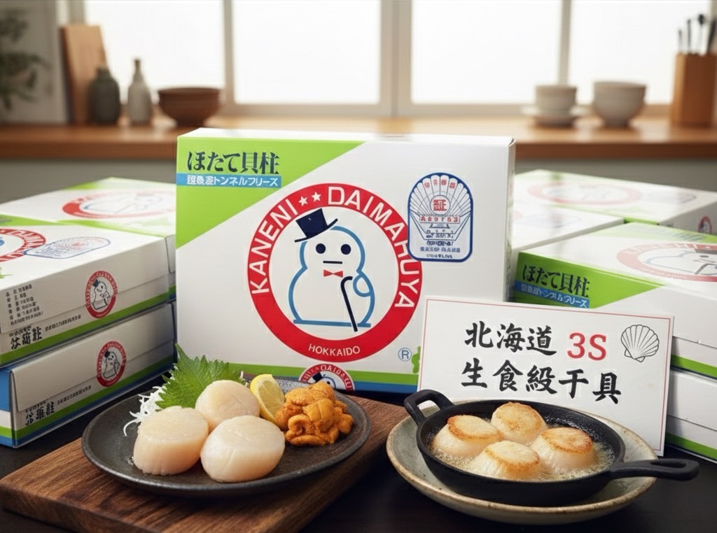 北海道 3S 生食級干貝
