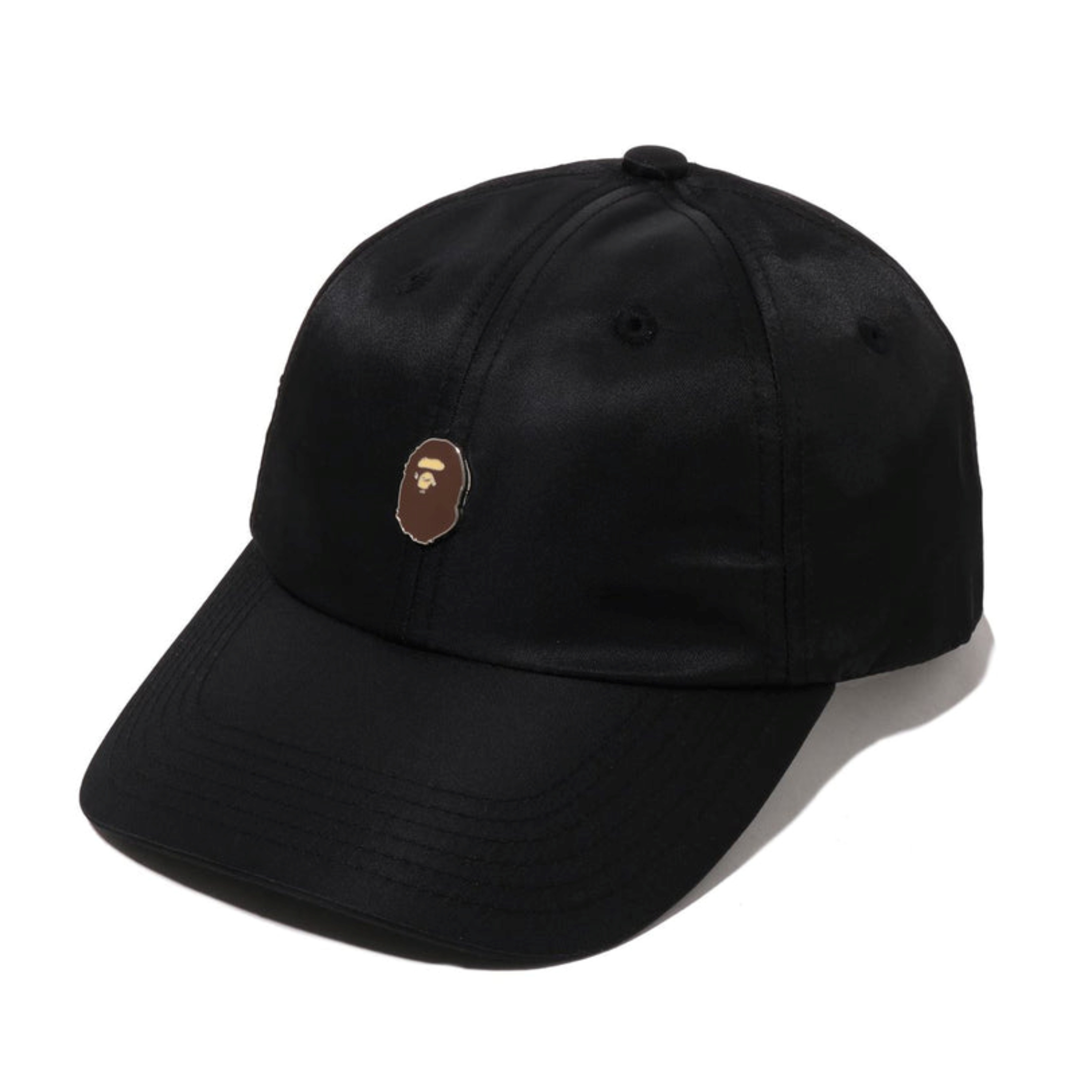 2026SS A BATHING APE BAPE ONE POINT PANEL CAP 金屬 LOGO 小頭 老帽 帽子 棒球帽 現貨