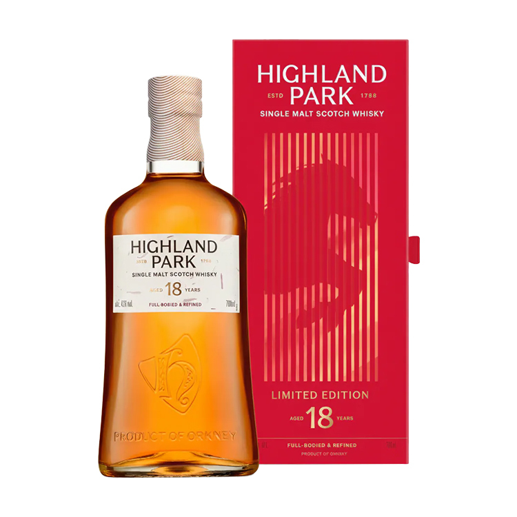 Highland Park 18 Years Old Single Malt CNY 2026 Limited Edition 高原騎士18年單一麥芽威士忌馬年特別版(紅色盒) 700ml