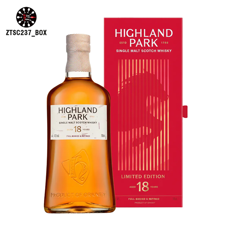 Highland Park 18 Years Old Single Malt CNY 2026 Limited Edition 高原騎士18年單一麥芽威士忌馬年特別版(紅色盒) 700ml