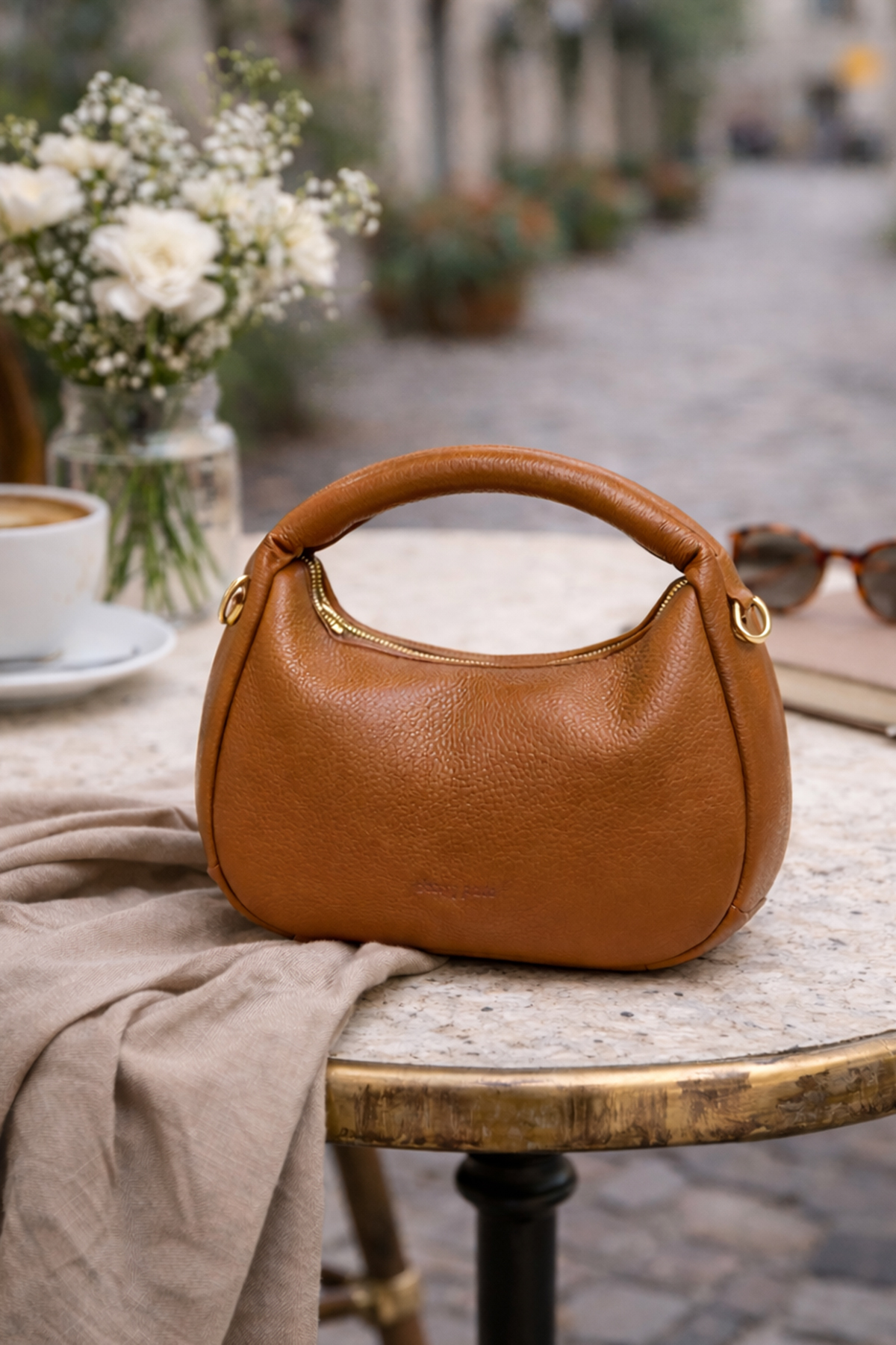 Cherry Paris Leather LAURÈNE - 4195 Coganc 啡色