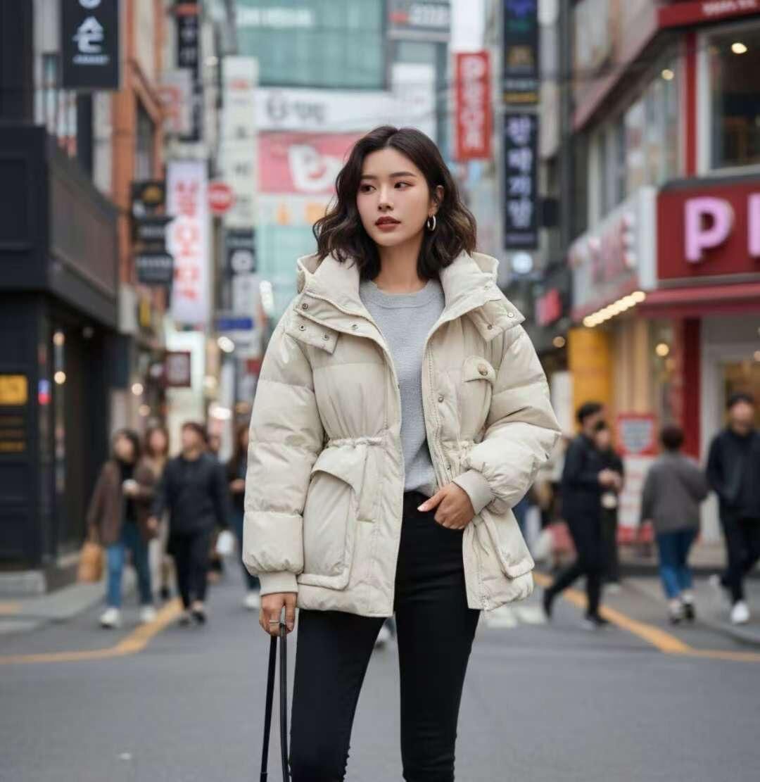 H830 連帽紐扣絨羽(DuckDown100%)