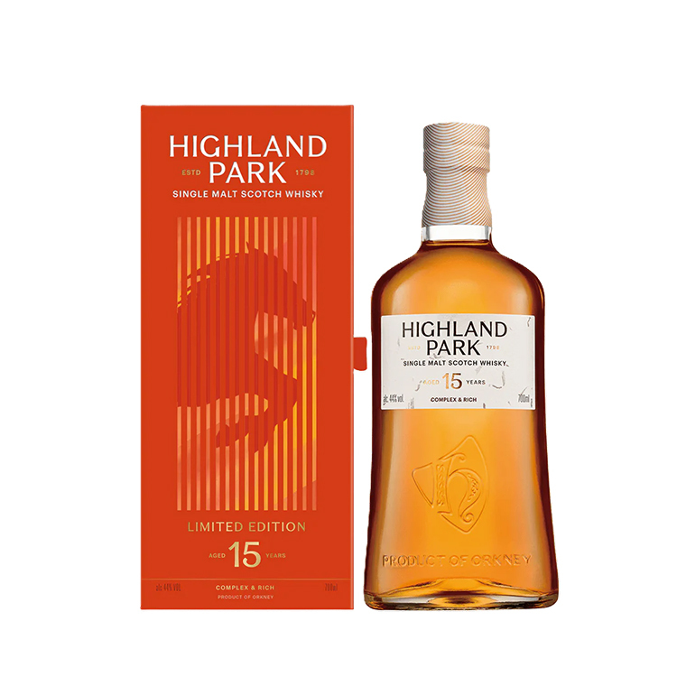 Highland Park 15 Years Old Single Malt CNY 2026 Limited Edition 高原騎士15年單一麥芽威士忌馬年特別版(橙色盒) 700ml
