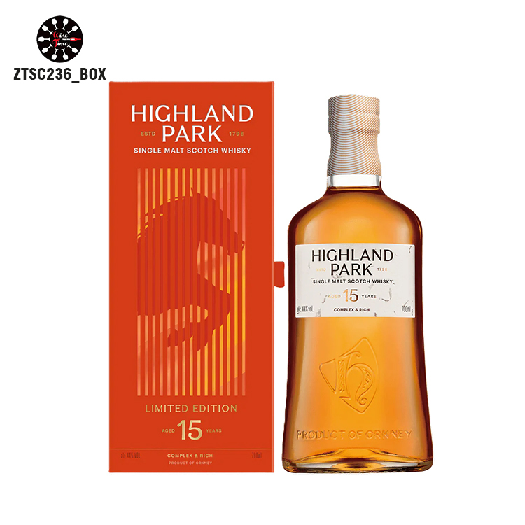 Highland Park 15 Years Old Single Malt CNY 2026 Limited Edition 高原騎士15年單一麥芽威士忌馬年特別版(橙色盒) 700ml