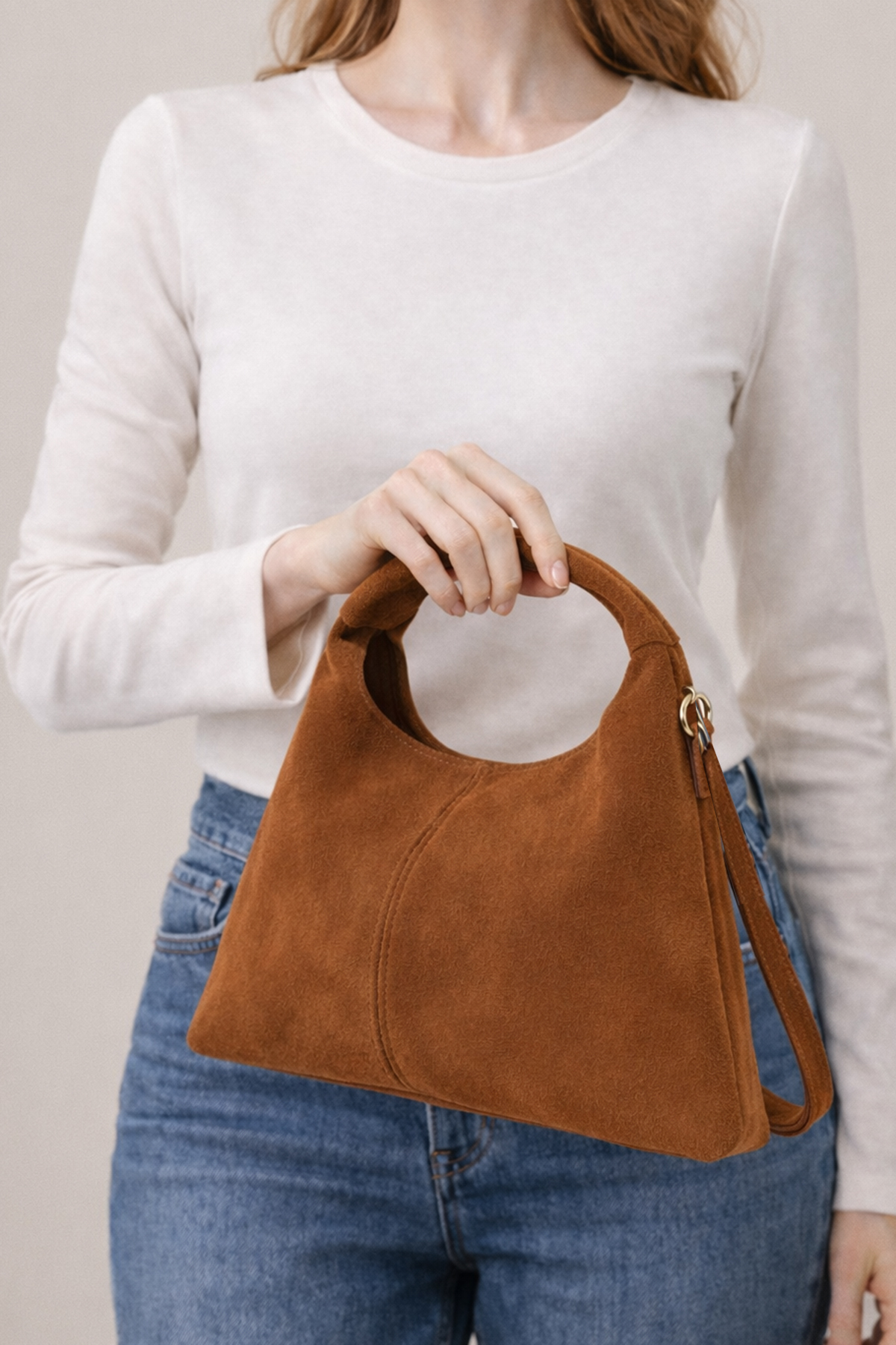 Cherry Paris Leather MALORIE SUÈDE - 4215 Camel 焦糖