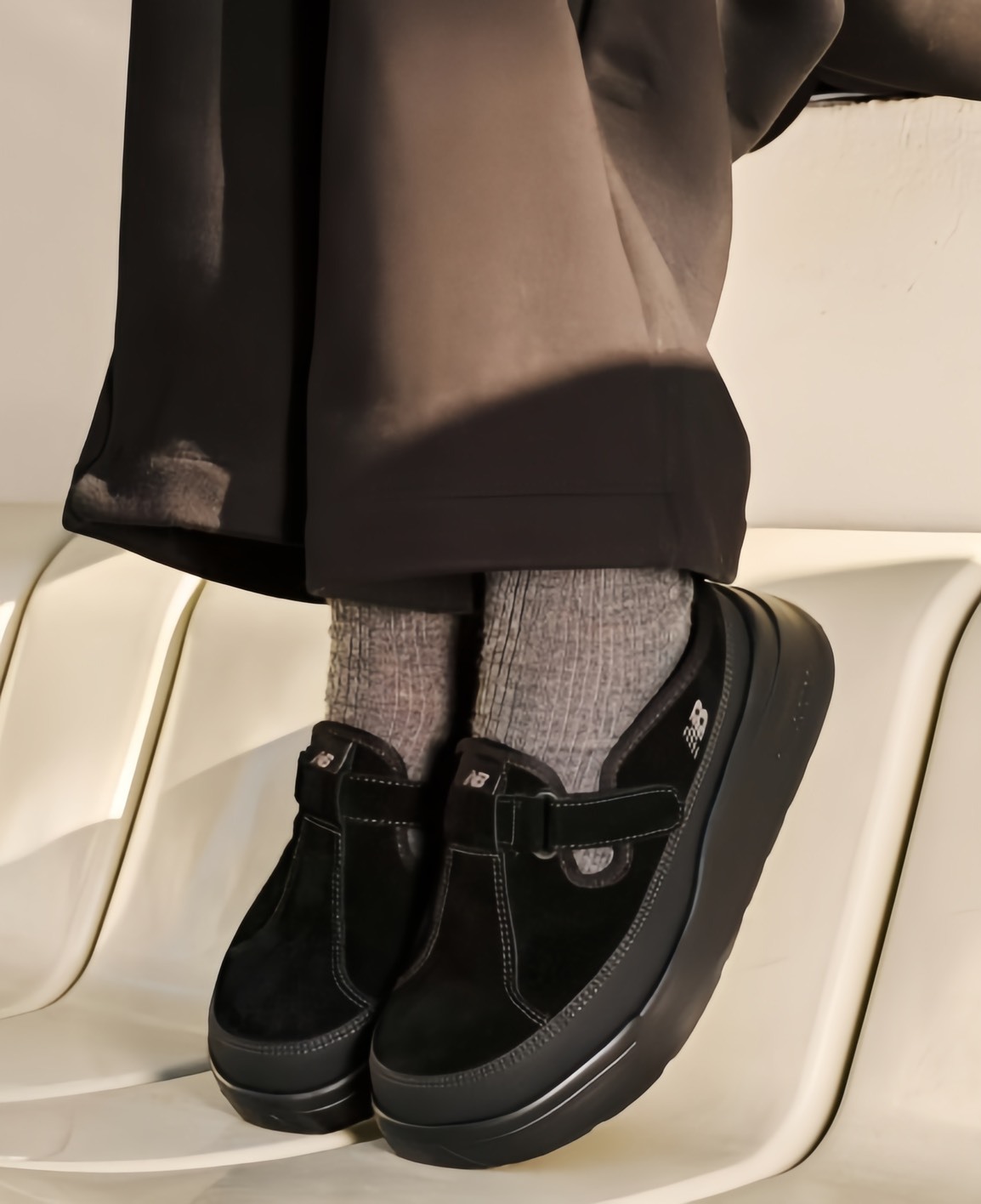 <快速出貨> NEW BALANCE ROVER 麂皮拼接 休閒穆勒鞋 三色
