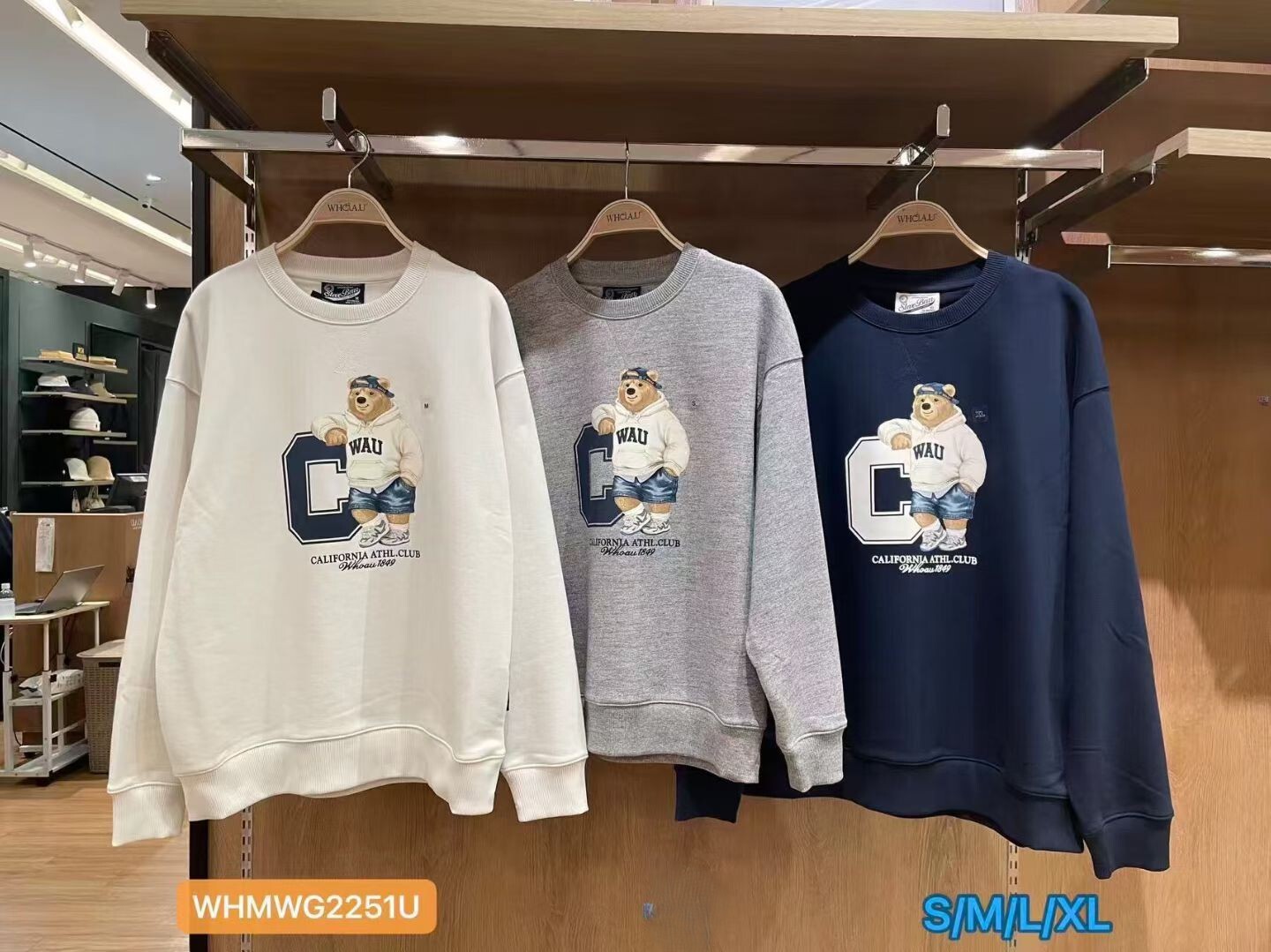 WA01 S:胸47 長26.5 M:胸50 長27  L:胸52 長28  $239