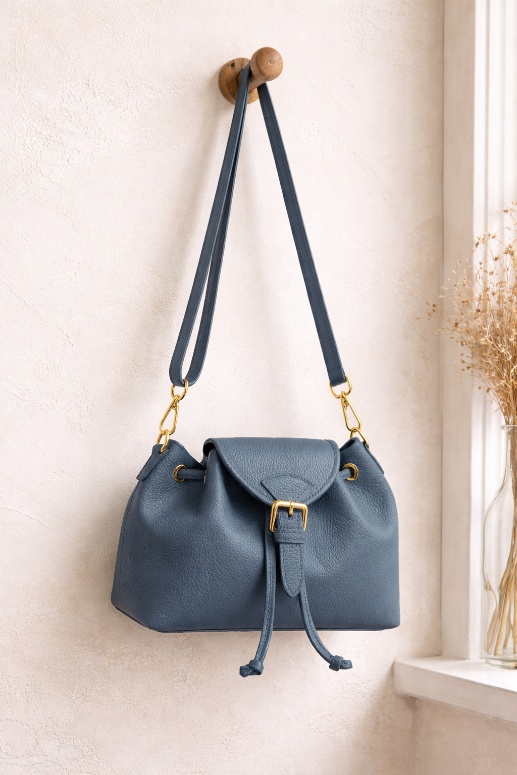 Cherry Paris Leather PATRICIA - 4196 Jean 淺藍色