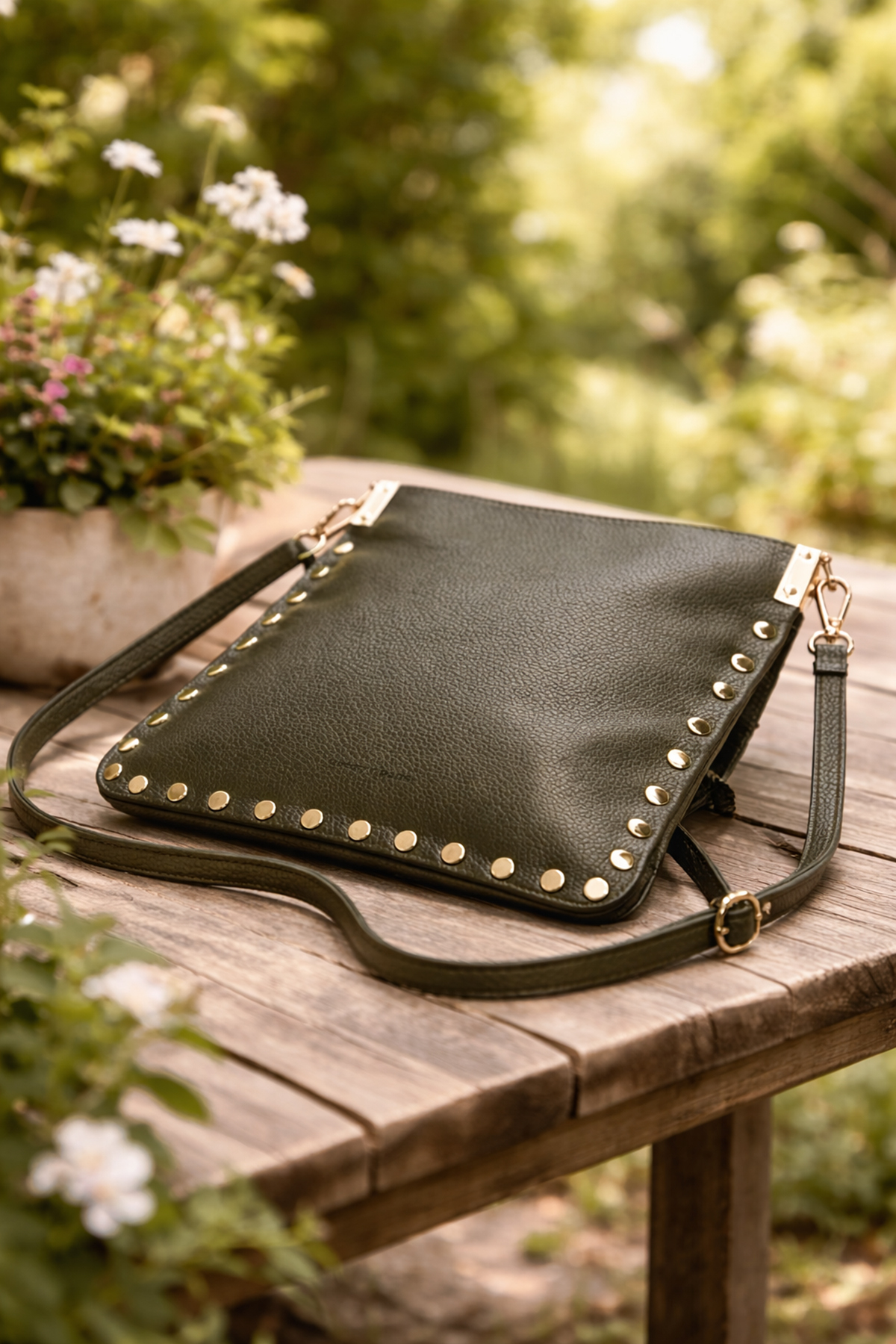 Cherry Paris Leather ALIETTE - 4202 Kaki 卡其綠