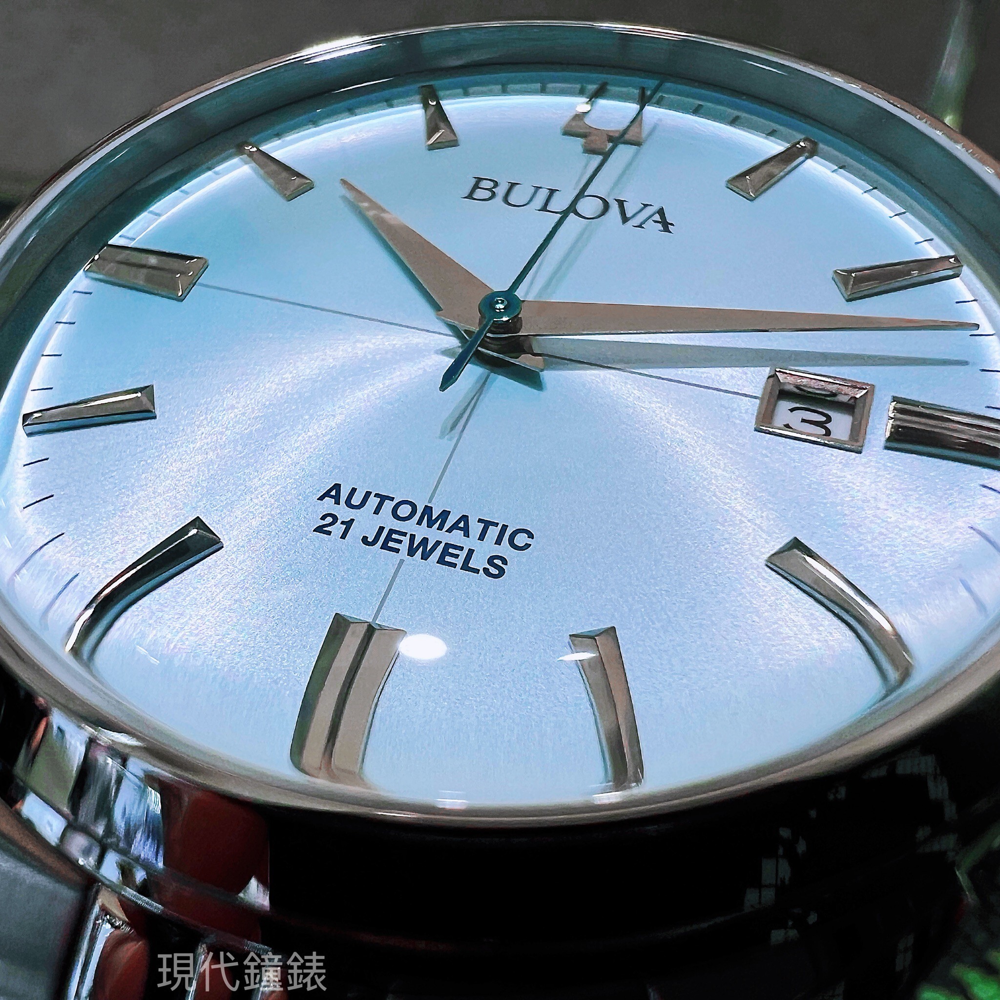 【BULOVA 寶路華】經典機械自動腕錶96B423 41.5mm 現代鐘錶