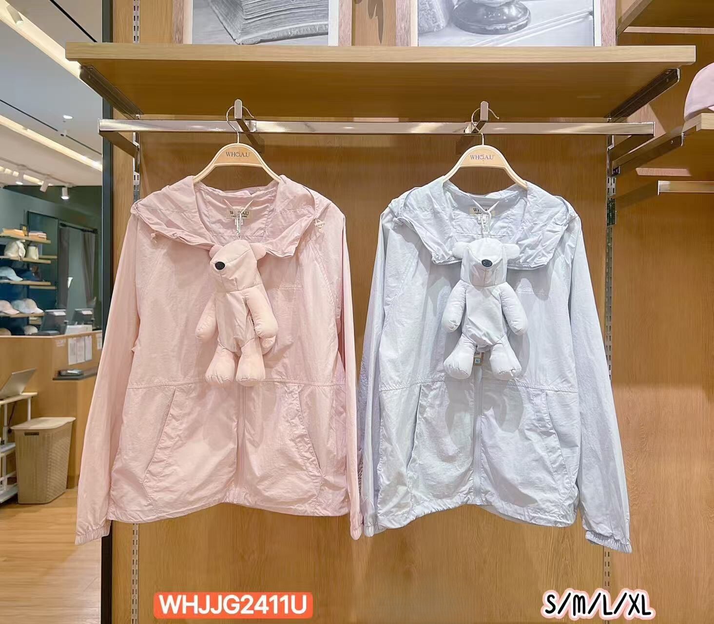 WA10 S:胸46 長26.5 M:胸48 長26.5 L:胸51 長28 XL:胸52 長28.5  $289