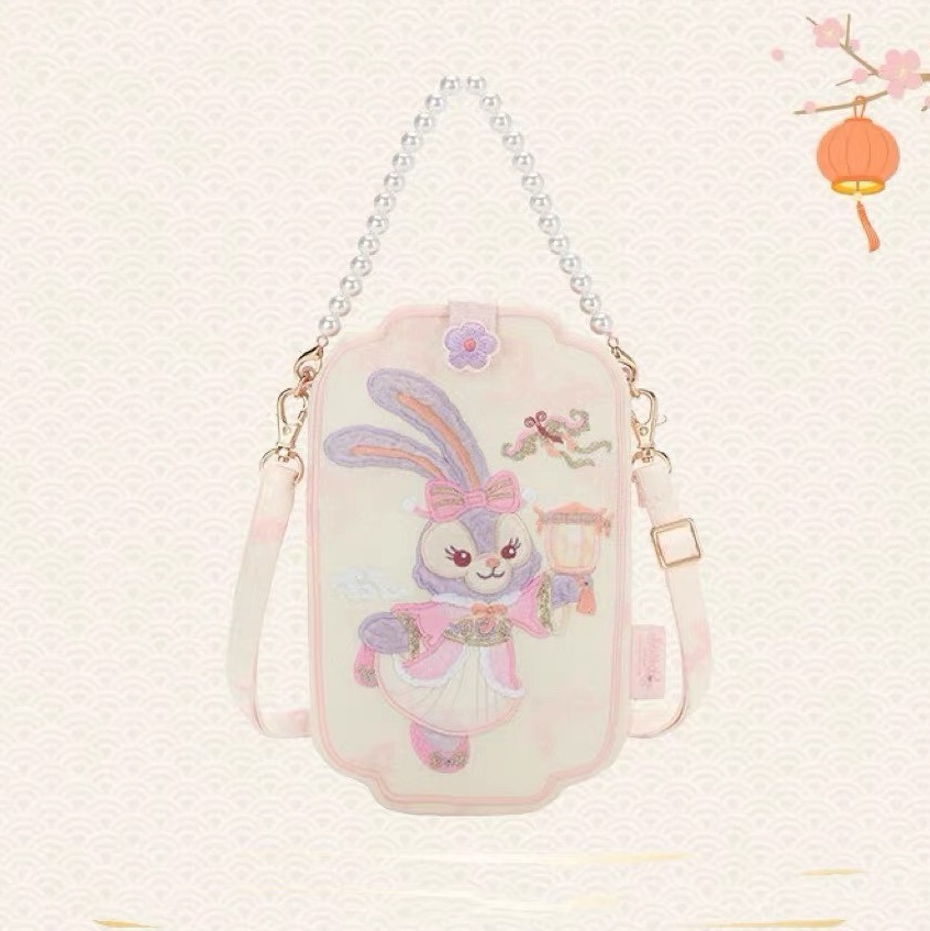 2026 新春 達菲 Duffy 與好友們 史黛拉露 星黛露 StellaLou 手機包 斜背 小包 -上海迪士尼樂園