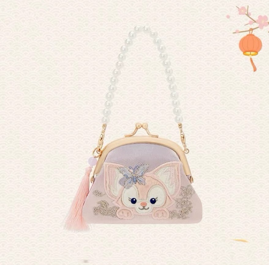 2026 新春 達菲 Duffy 與好友們 玲娜貝兒 Lina bell 造型 耳機包 收納包 吊飾 -上海迪士尼樂園