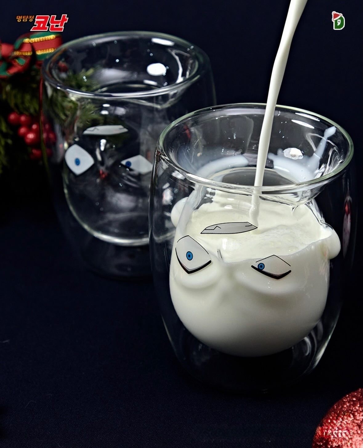 <韓國正版授權>DANCOMMA × 名偵探柯南 犯人角色玻璃杯組 犯澤先生 一組兩入