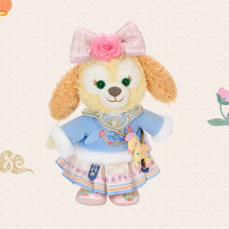 2026 新春 達菲 Duffy 與好友們 可琦安 餅乾 CookieAnn SS號 娃娃 玩偶 -上海迪士尼樂園