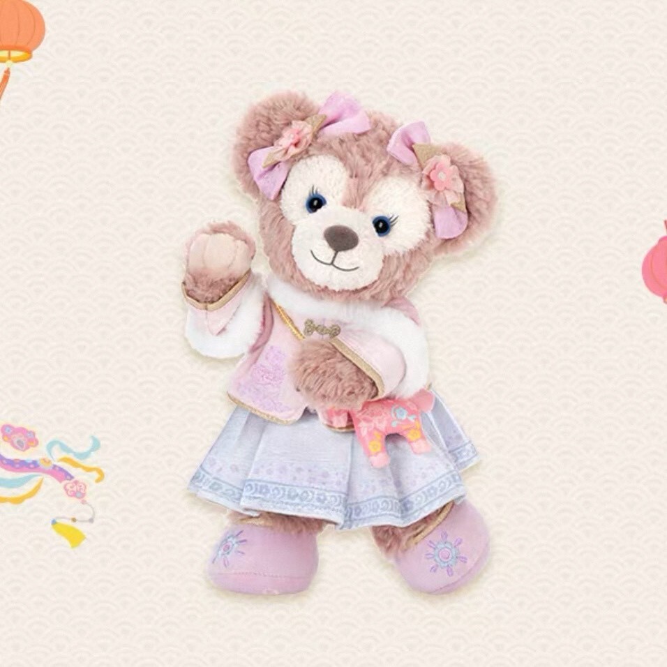 2026 新春 達菲 Duffy 與好友們 雪莉玫 ShellieMay SS號 娃娃 玩偶 -上海迪士尼樂園