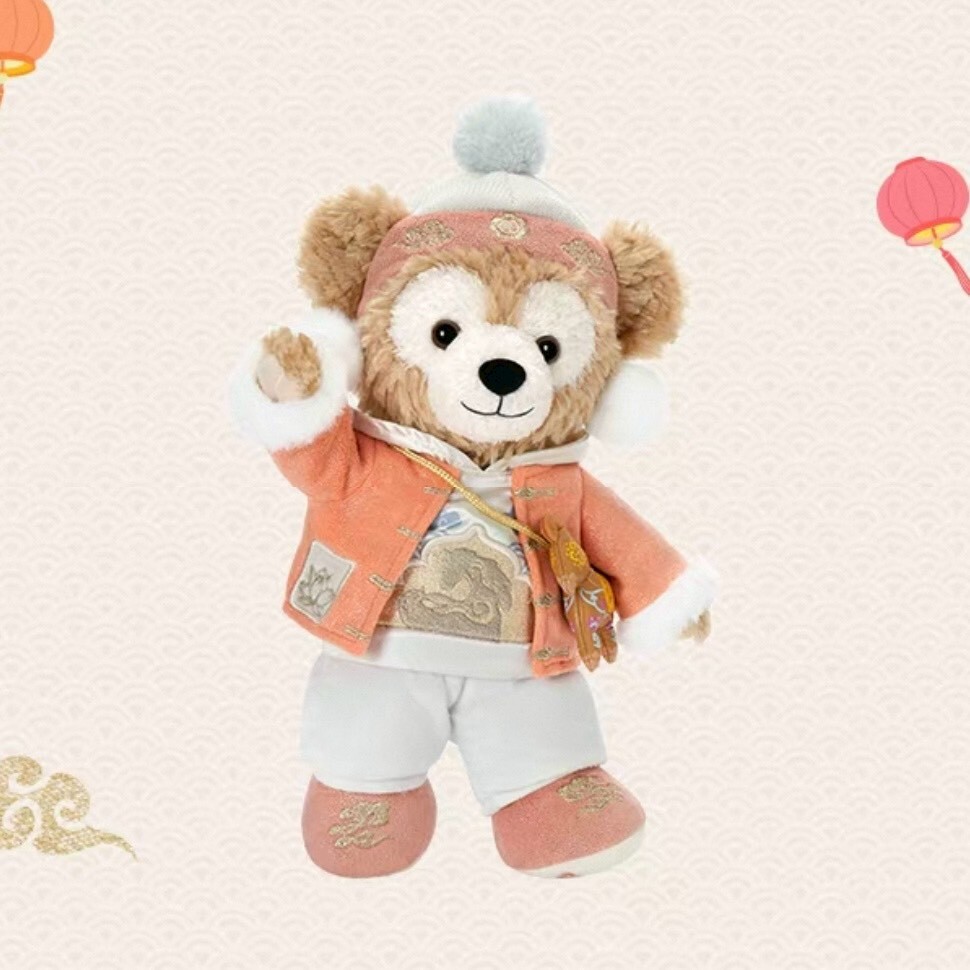 2026 新春 達菲 Duffy 與好友們 達菲 Duffy SS號 娃娃 玩偶 -上海迪士尼樂園