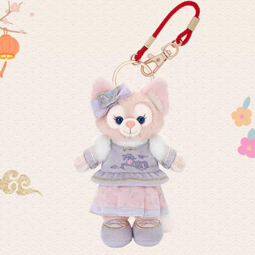 2026 新春 達菲 Duffy 與好友們 玲娜貝兒 Lina bell 鑰匙圈 吊飾 -上海迪士尼樂園