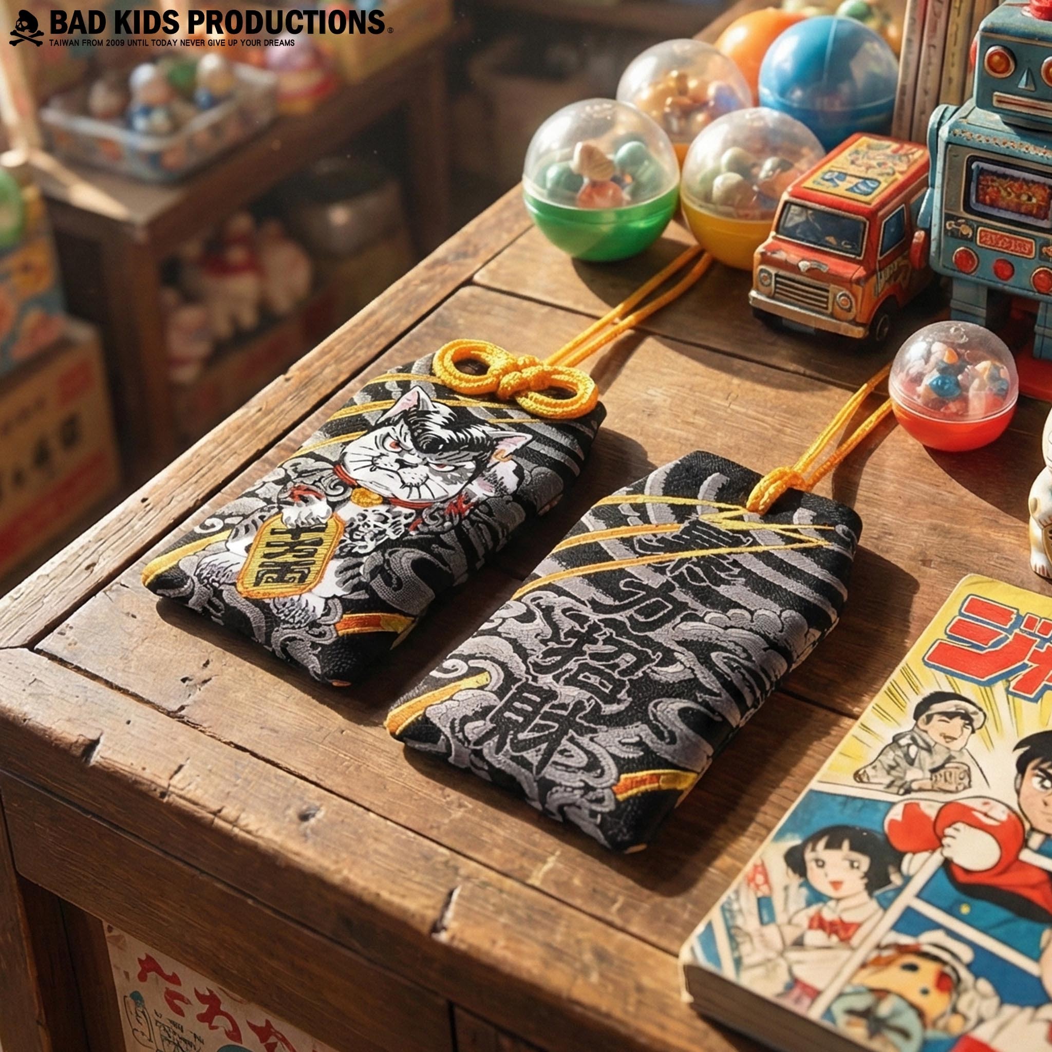 BAD KIDS 惡童 25A/W Lucky Cat Omamori (暴力招財御守)