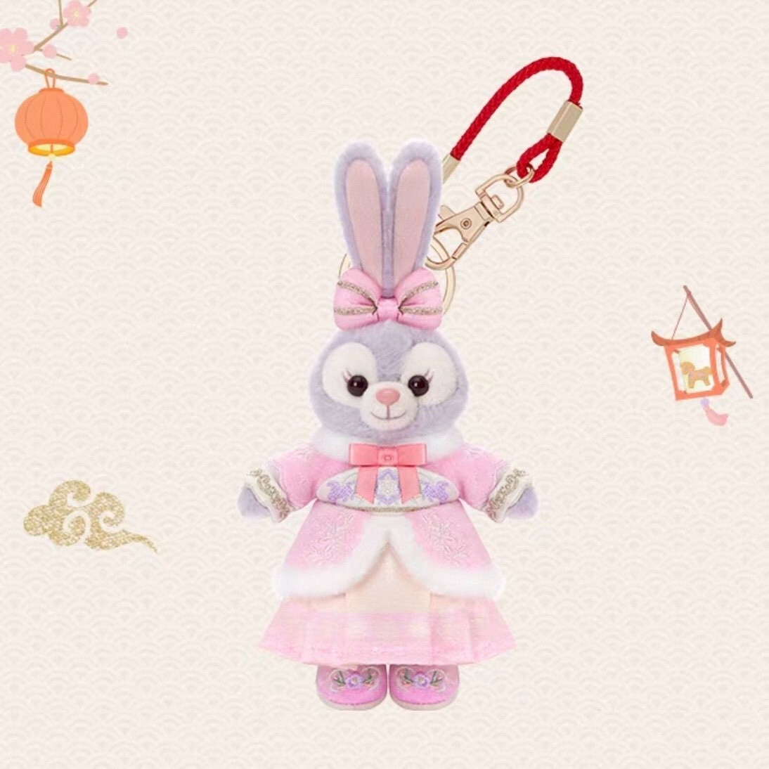 2026 新春 達菲 Duffy 與好友們 史黛拉露 星黛露 StellaLou 鑰匙圈 吊飾 -上海迪士尼樂園