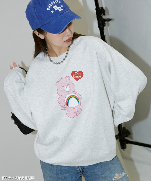 PUBLUX / CareBears™ Print Crew Neck Sweatshirt