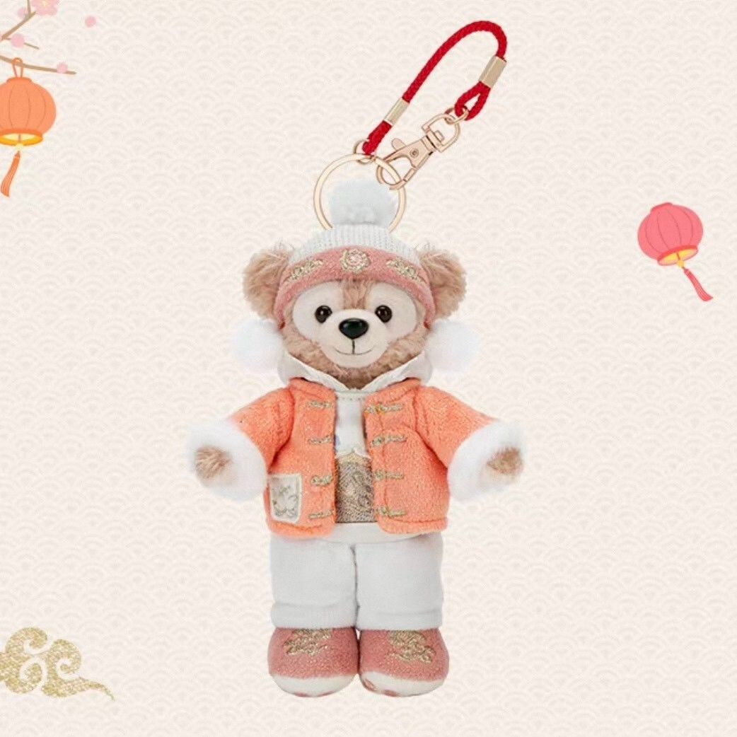 2026 新春 達菲 Duffy 與好友們 達菲 Duffy 鑰匙圈 吊飾 -上海迪士尼樂園