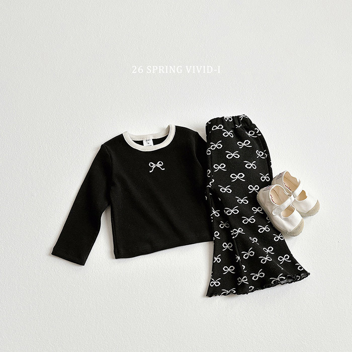 正韓春vividi 7色童趣喇叭褲