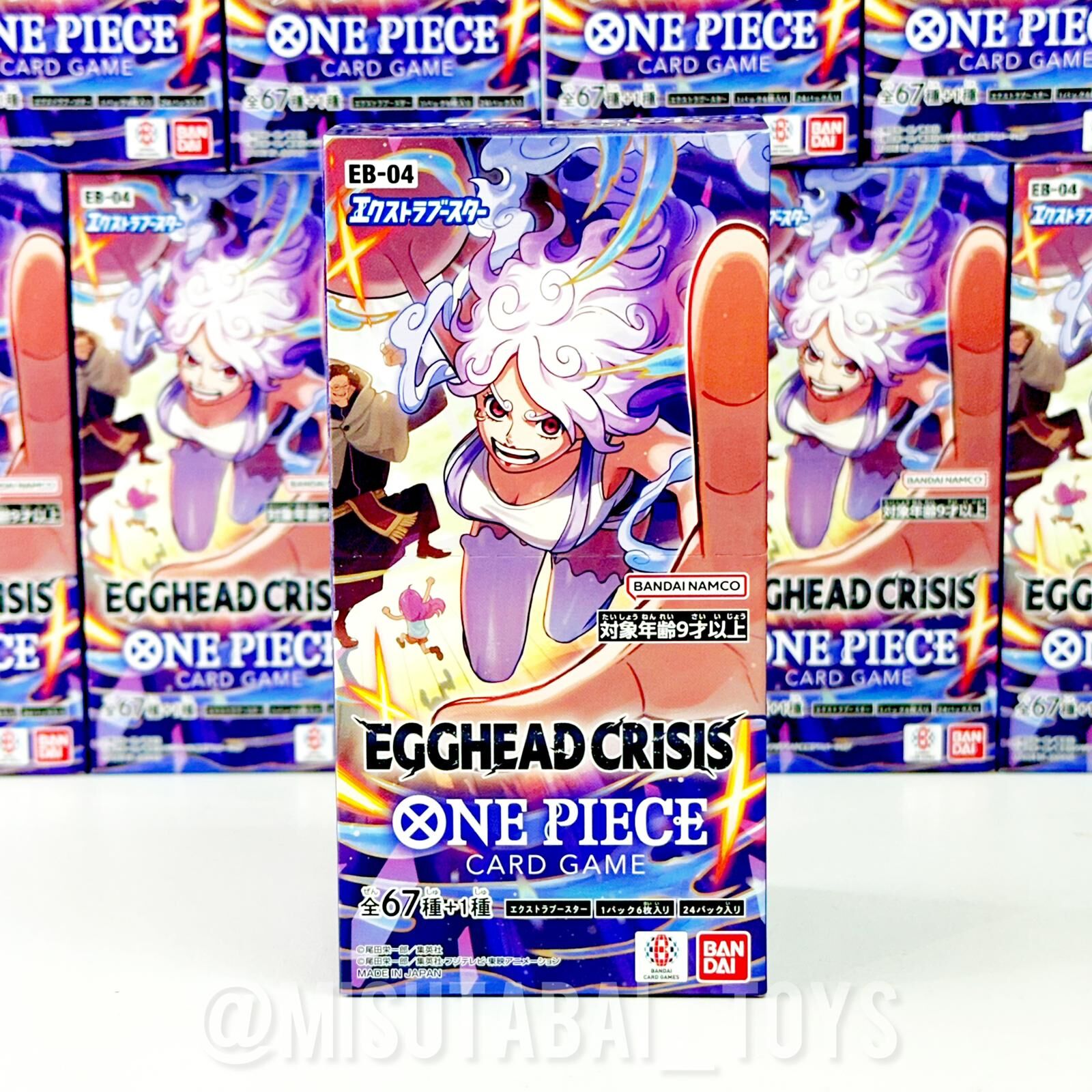[EB-04] Bandai One Piece Card Game Egghead Crisis Booster Box