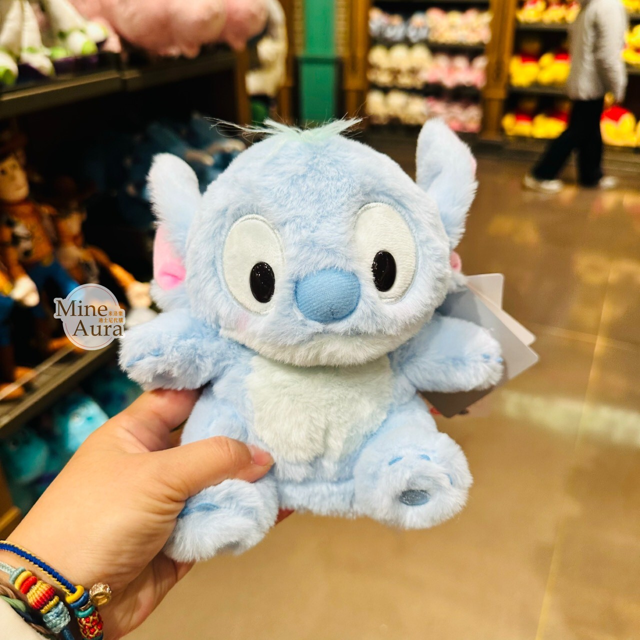 史迪奇 Stitch 拍手感應互動設計 搖搖 玩具 絨毛 娃娃 玩偶 星際寶貝 Lilo & Stitch -上海迪士尼樂園