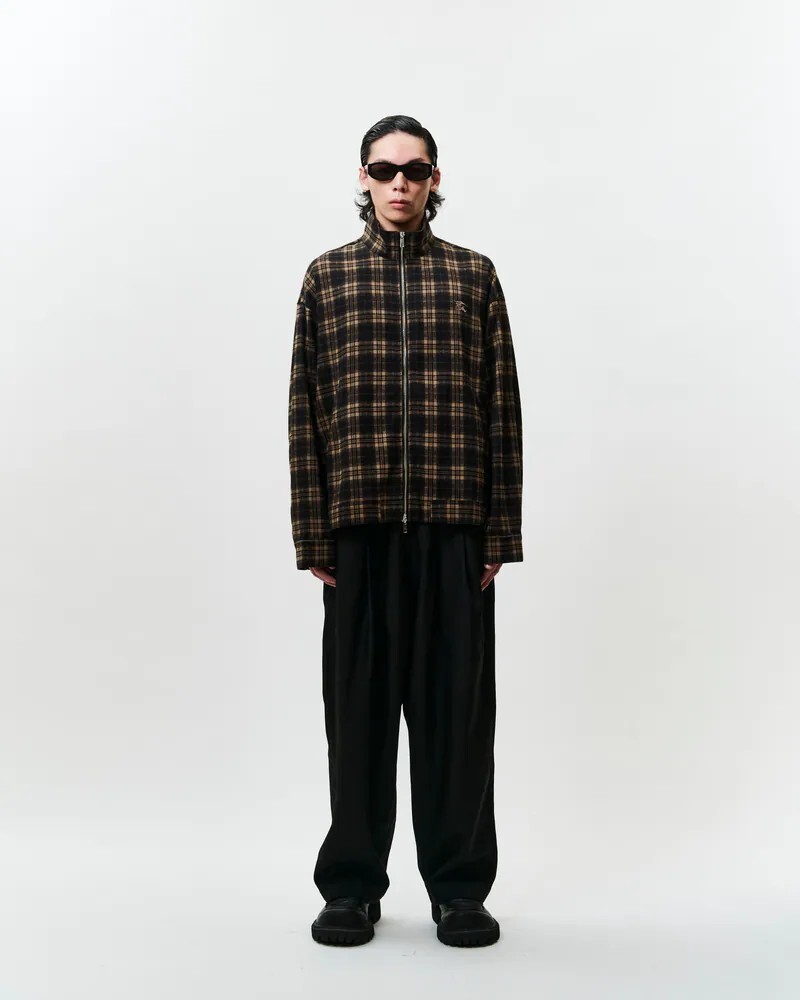 WTNC PLAID TRACK JACKET 格紋 外套