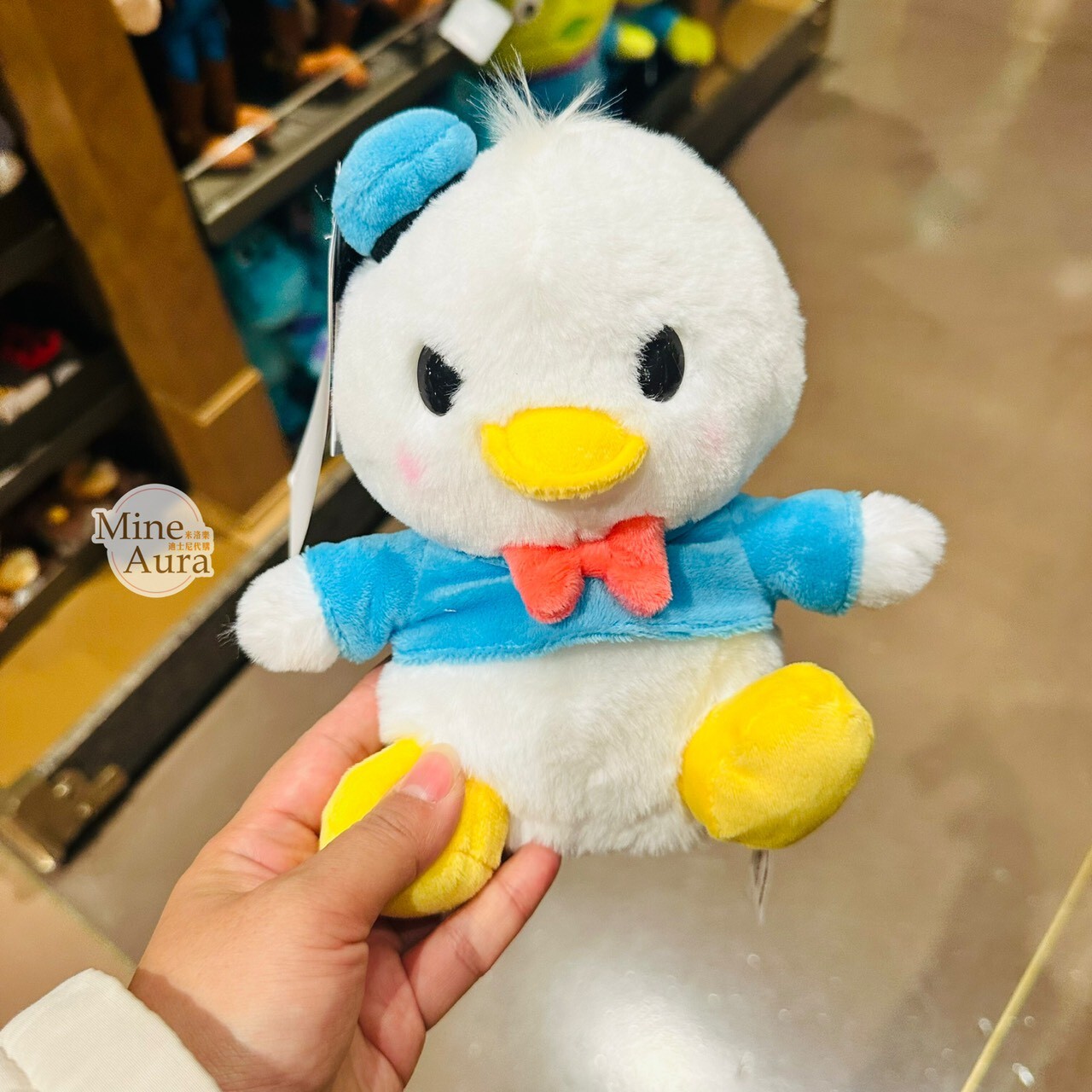 唐老鴨 Donald 拍手感應互動設計 搖搖 玩具 絨毛 娃娃 玩偶 -上海迪士尼樂園