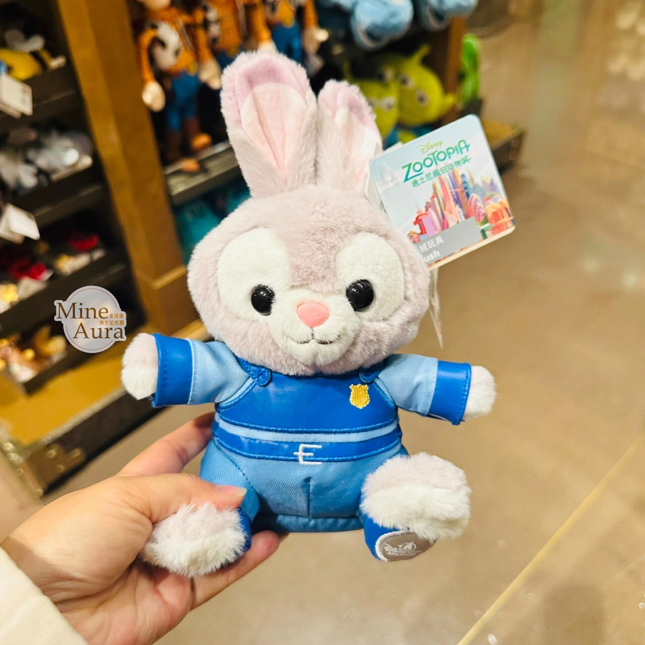 哈茱蒂 Judy 兔 拍手感應互動設計 搖搖 玩具 絨毛 娃娃 玩偶 動物方城市 Zootopia -上海迪士尼樂園