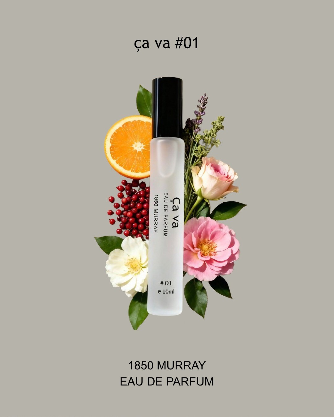 1850 Ça va系列淡香精#01 東方花香調 10ML