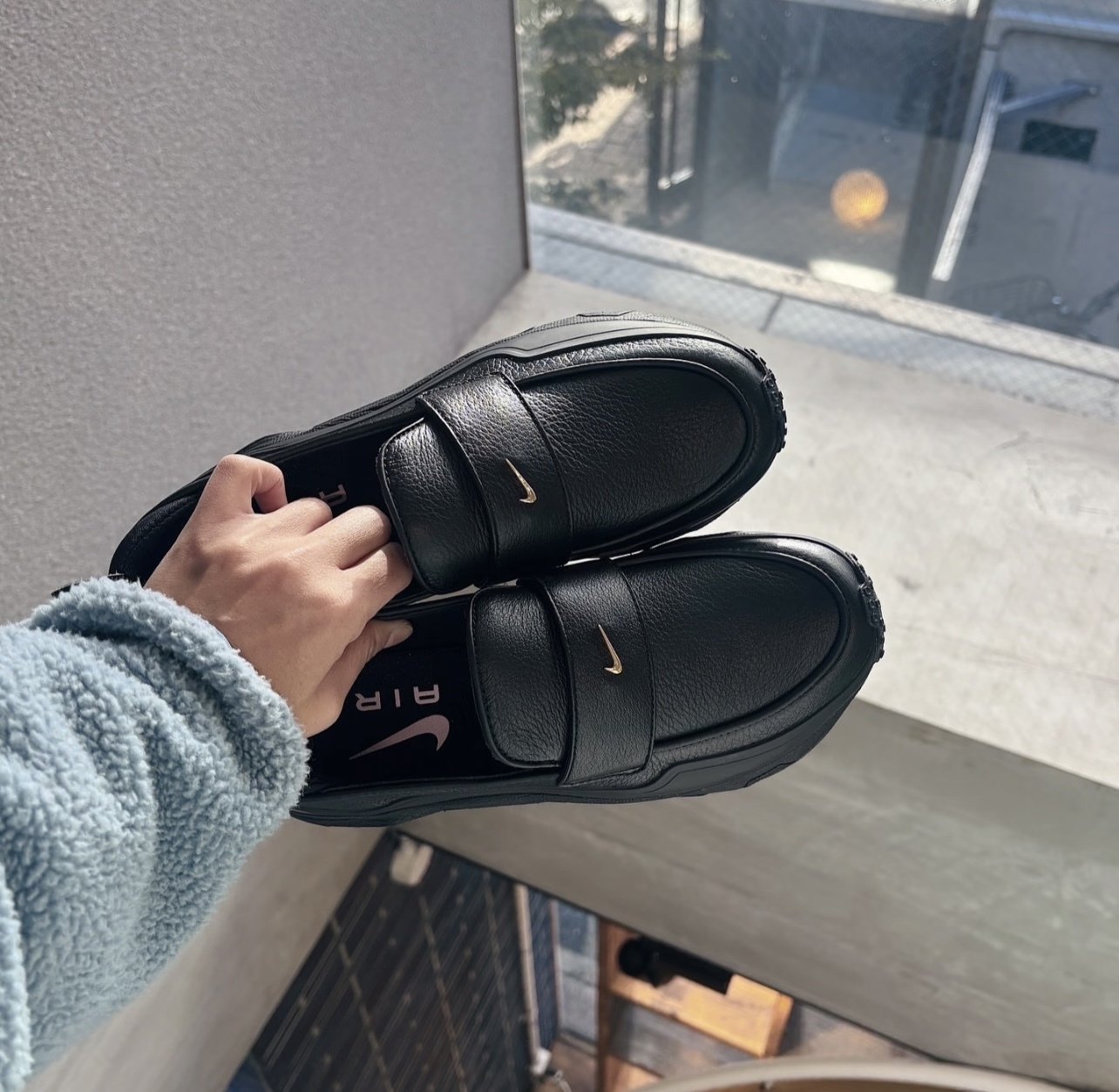 代購- NIKE W AIR MAX PHENOMENA SWDC 樂福鞋 黑色 黑金 金屬小勾 金勾 女鞋 IM8814-001