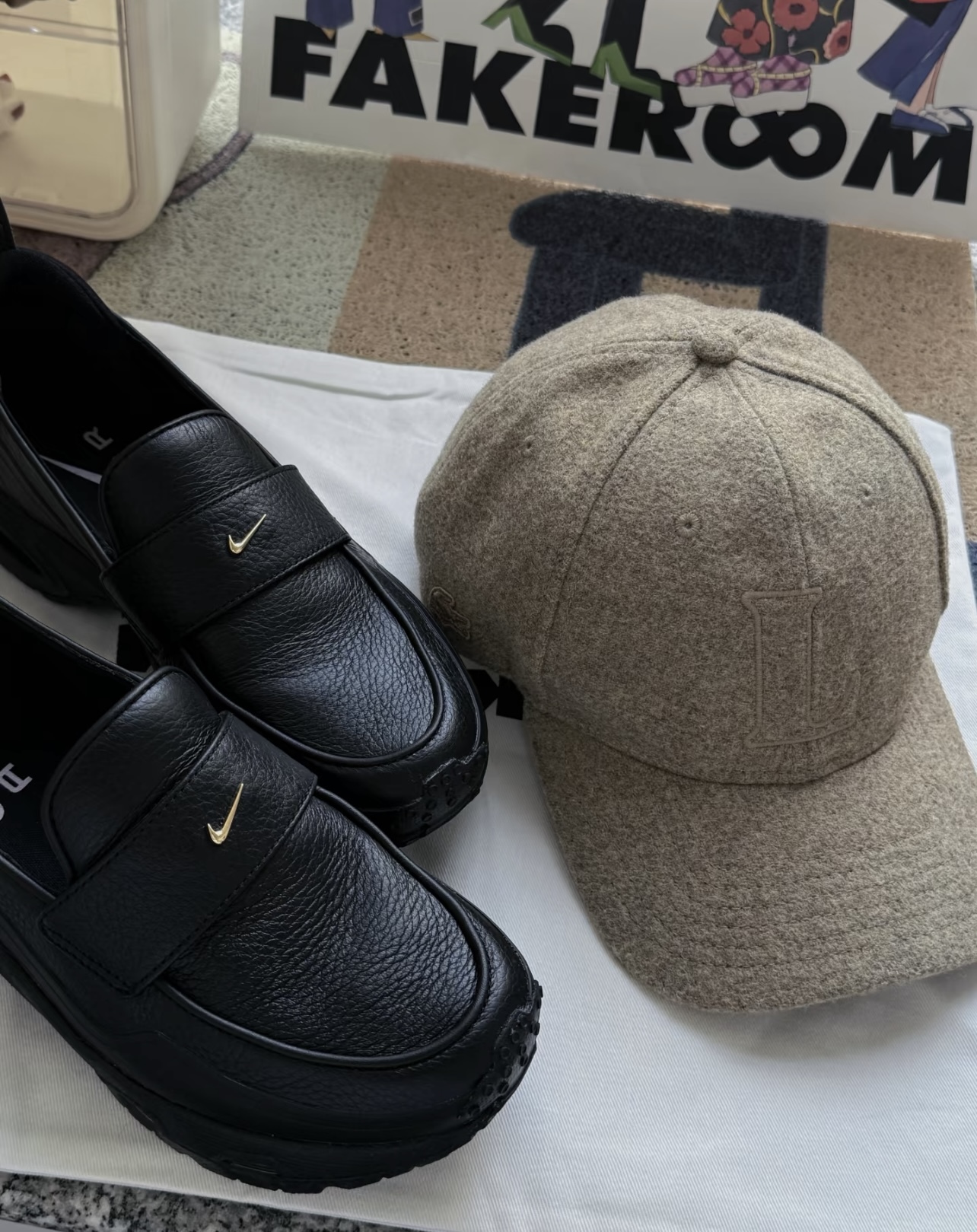 代購- NIKE W AIR MAX PHENOMENA SWDC 樂福鞋 黑色 黑金 金屬小勾 金勾 女鞋 IM8814-001