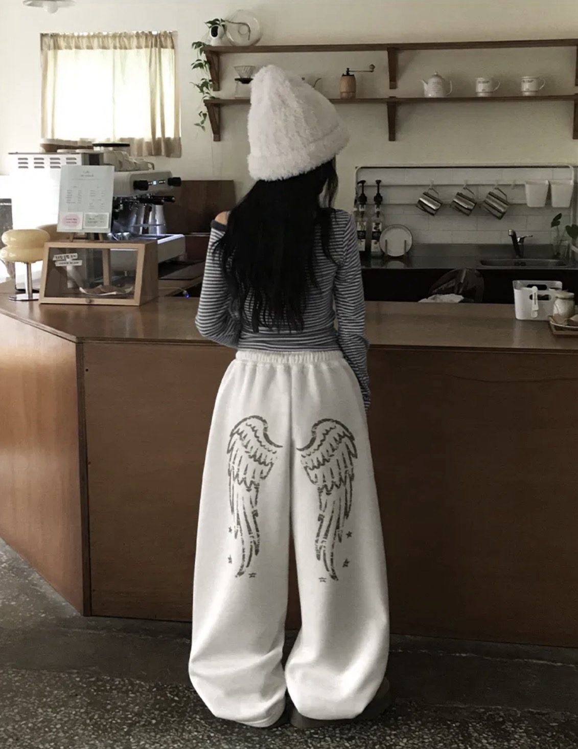 天使angel wings 氣球棉褲 三色入