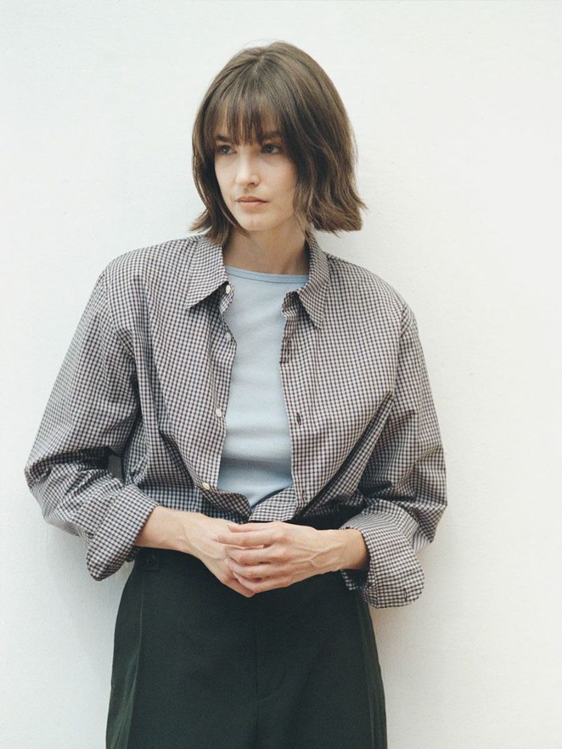 MY SHEER TELECO BOAT NECK TOP L/S (2COL)