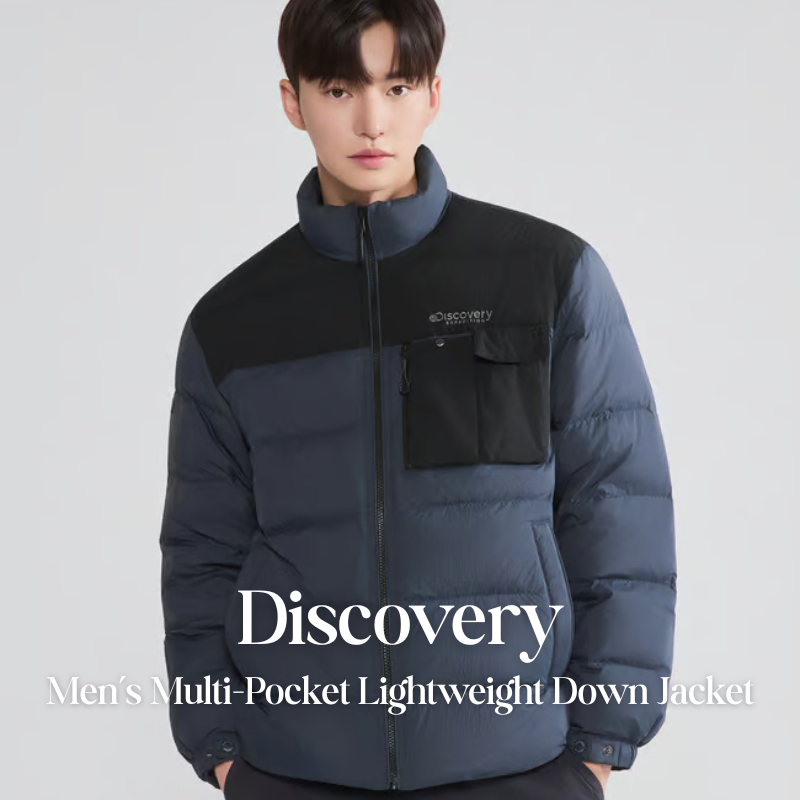 【代購】Discovery多口袋輕量羽絨外套