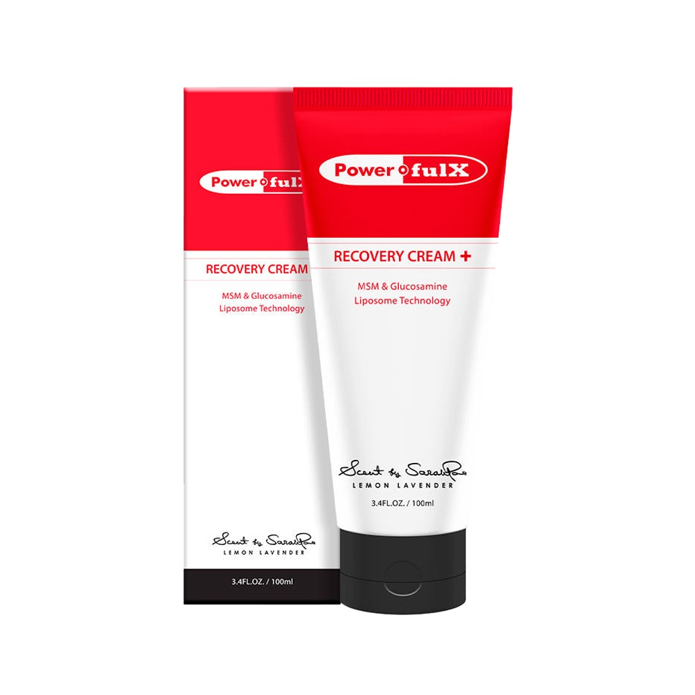 US001 PowerfulX - MSM 肌肉復健舒緩霜 plus 100ml Exp: 2028.06.30