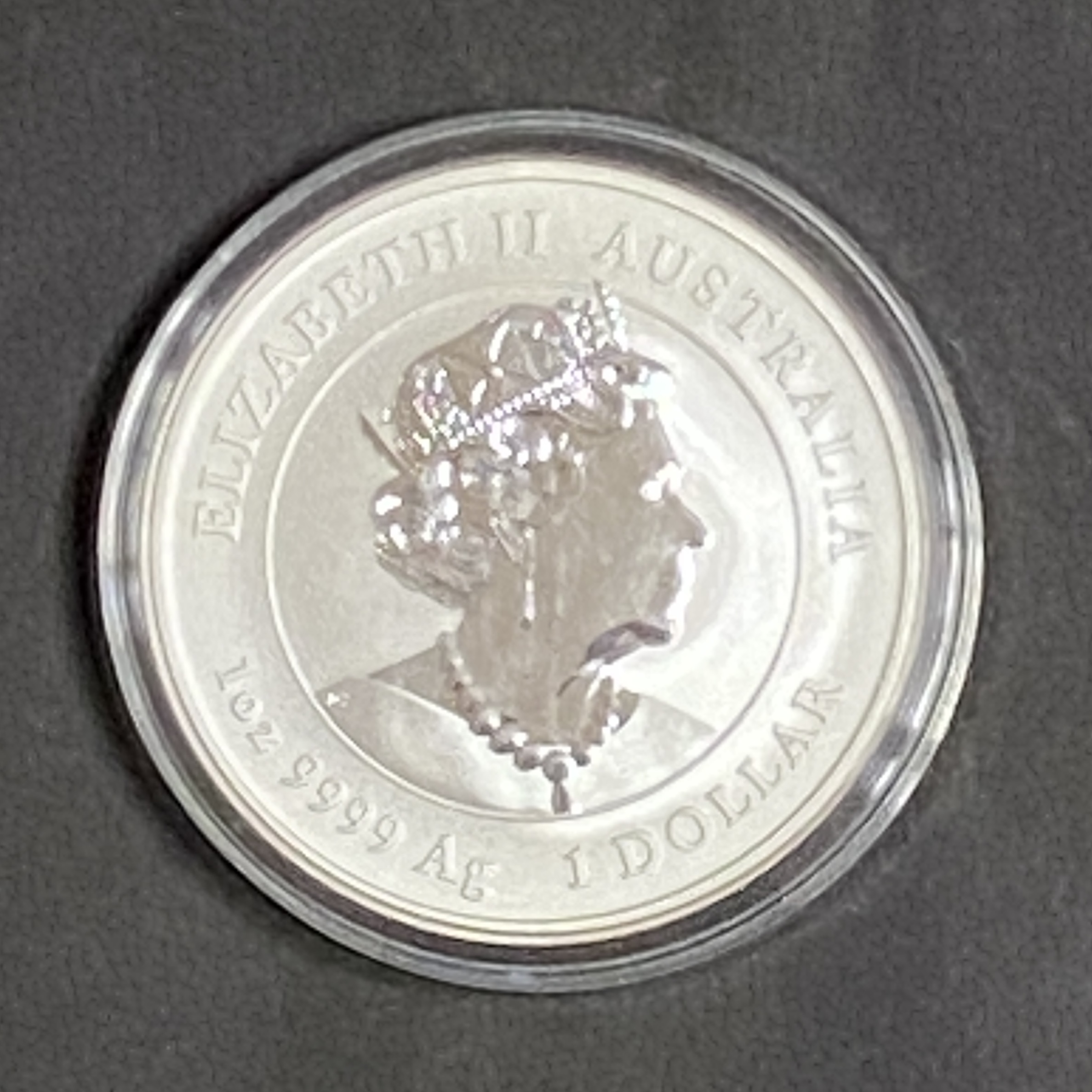 2022 Australian One Ounce Year of the Tiger Silver Coin (9999 Pure Silver)