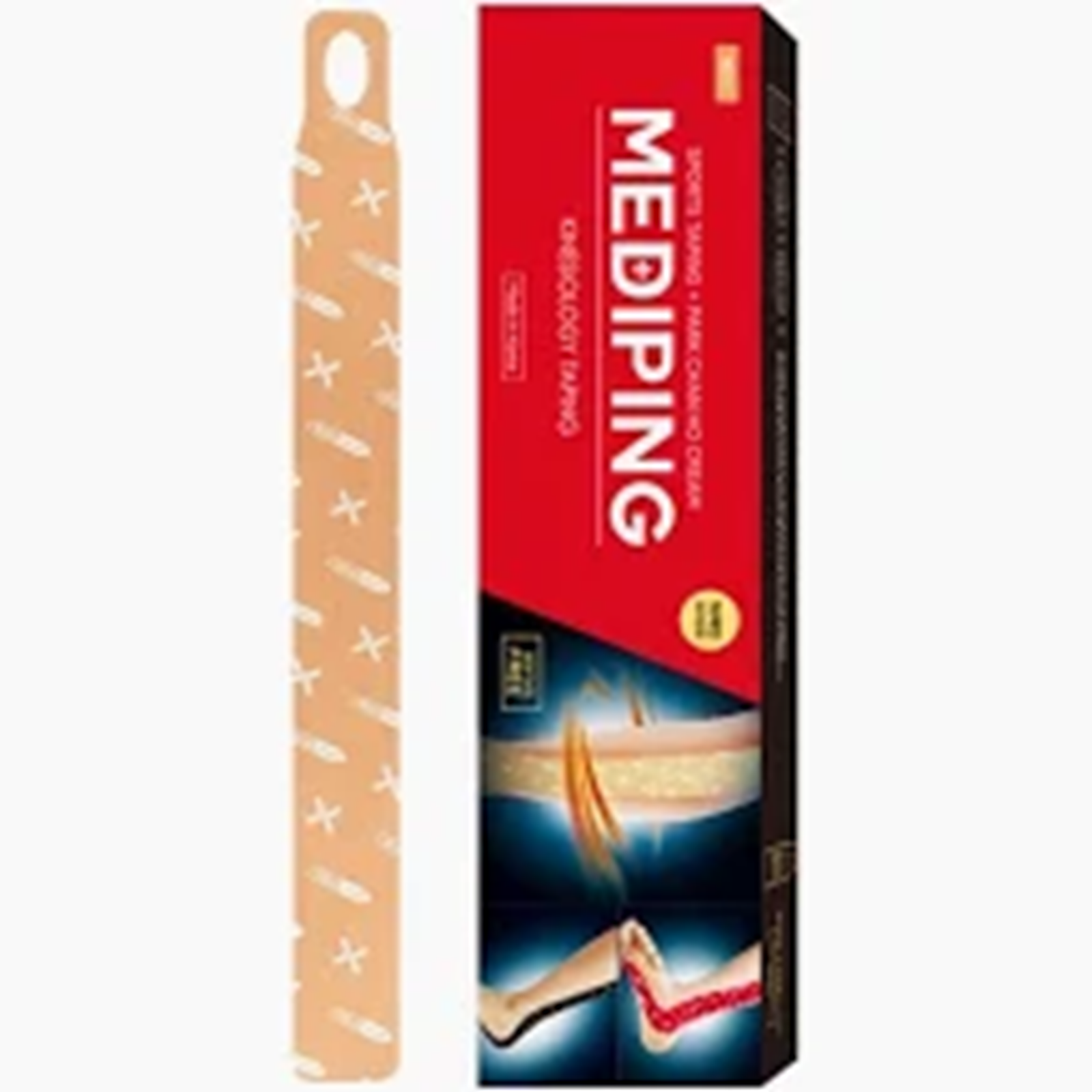 US008 PowerfulX - Mediping 10秒輕鬆貼布 16ea 介指加長型 (適用手臂、小腿) Exp: 2027.12.08