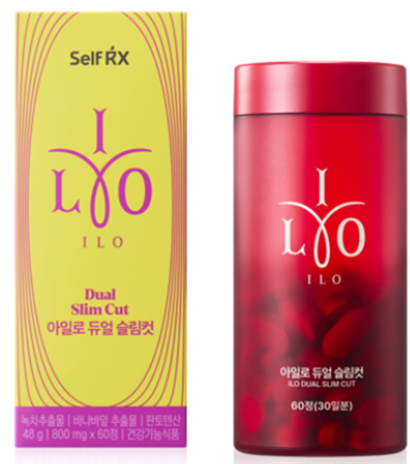 US010 ILO Dual Slim Cut 體脂減少 × 餐後降血糖 60粒1個月份*3 (買2+送1盒 3個月套裝) Exp: 2027.07.01