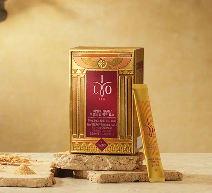 US012 ILO Kamut 酵素棒 - 1盒30包*3 盒 (買2送1 共3盒套裝) Exp: 2027.05.01